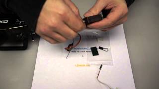 How to Bind a LemonRX DSM2 8 Channel receiver with Satellite to Spektrum Radio