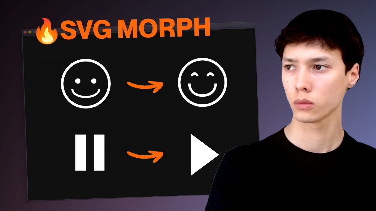 How to Morph an SVG using Framer Motion, Flubber.js and Nextjs - YouTube