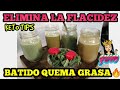 BATIDO QUEMA GRASA🔥Batidos que mas COLÁGENO producen para ELIMINAR FLACIDEZ/KETO/LOW CARB