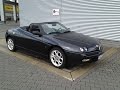 ALFA ROMEO GTV SPIDER 916 BLACK COLOUR WALKAROUND AND INTERIOR AND ROOF OPENING