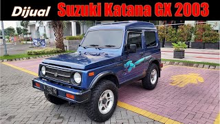 SUZUKI KATANA GX MOBIL PETUALANG