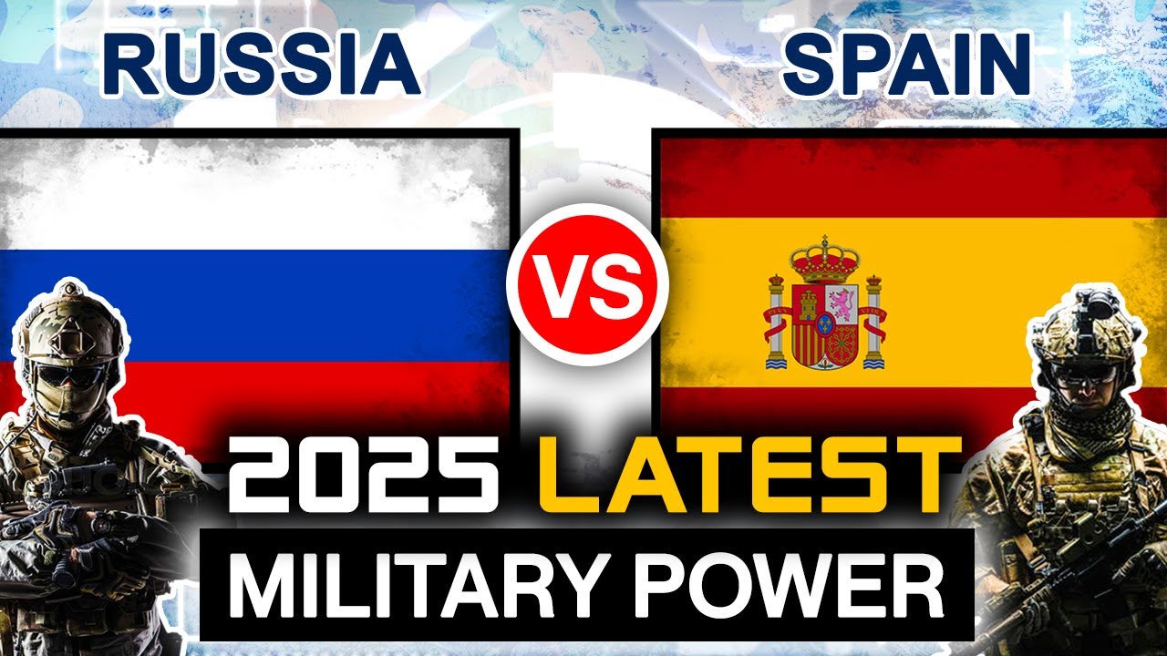 Сравнение военной мощи России и Испании в 2025 году | Испанская армия против российской военной м...