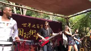 Get Lucky Window Of The World Shenzhen Flame Band