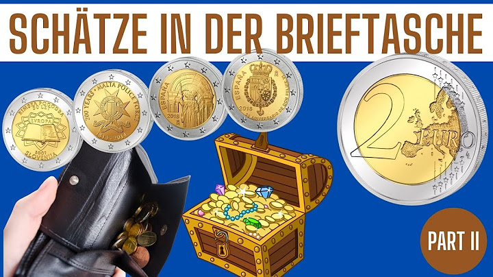 Genau hinsehen! diese wertvollen 2 Euro Münzen kann man als Wechselgeld bekommen.
