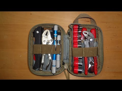 MICRO Pocket Tool Kit: 100 Items for Car, Truck, Bag, Kitchen Drawer etc. 