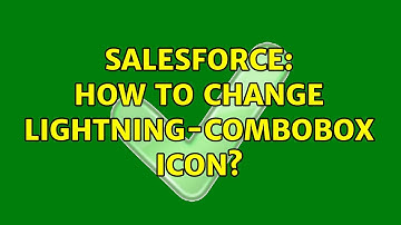 Salesforce: How to change lightning-combobox icon?