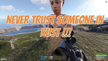 NEVER TRUST ANYONE in Rust! #rust #reels #rustcontent #rustbros