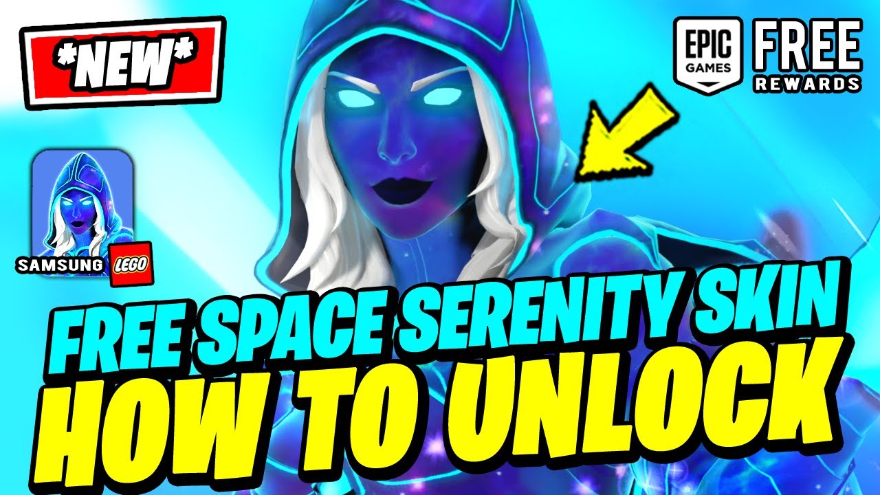 How to UNLOCK SpaceTouched SERENITY Skin set FOR FREE in Fortnite X