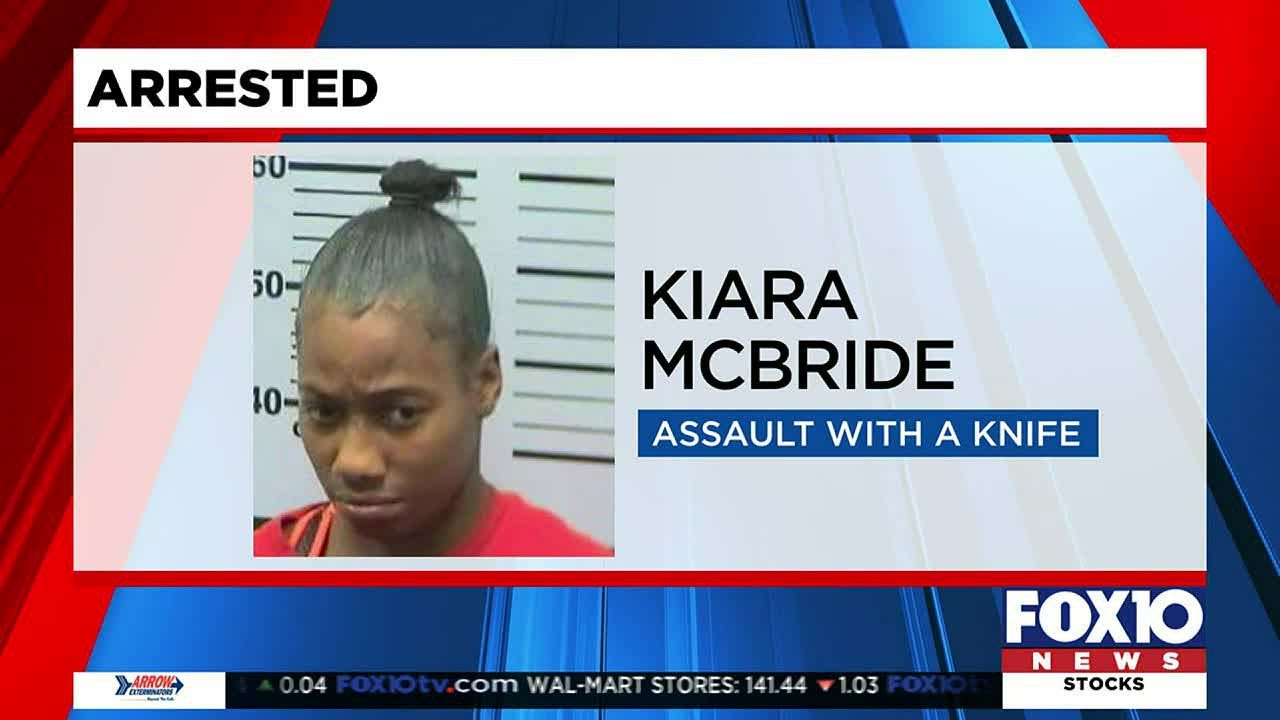 Woman arrested for stabbing boyfriend - YouTube