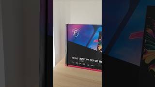 MSI MPG 322UR QD-OLED X24 Unboxing