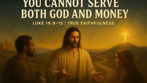 You Cannot Serve God and Money | Reflection on Luke 16:9–15