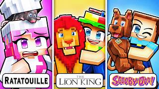 I Adopted MOVIE PETS in Minecraft!