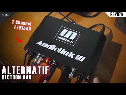 Miditech Audiolink III Soundcard Recording Test Demo [] INDONESIA