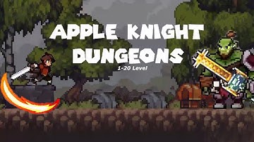 Apple Knight Dungeons Gameplay | Walkthrough | No Commentary