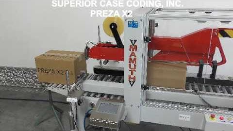Preza X2 High Resolution Large Character Case Coding and Carton Printing