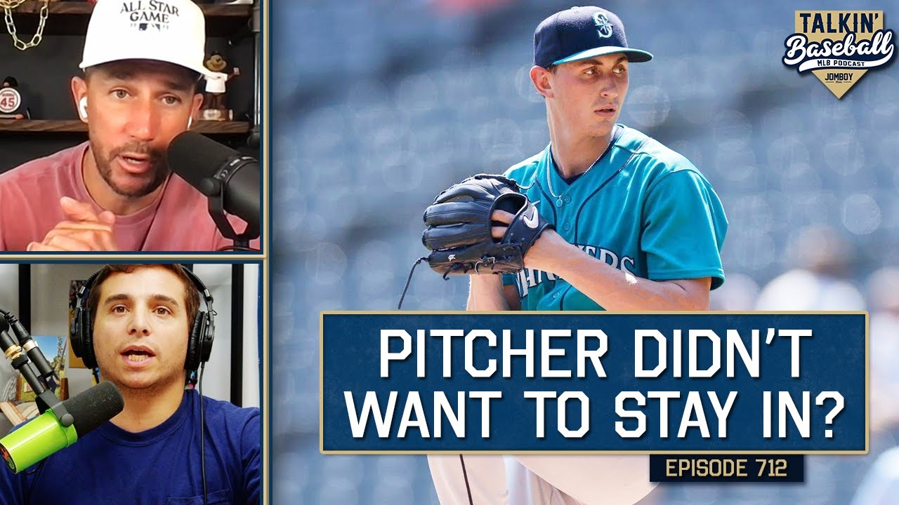 Mariners Pitcher Wanted to Leave the Game? 712 YouTube