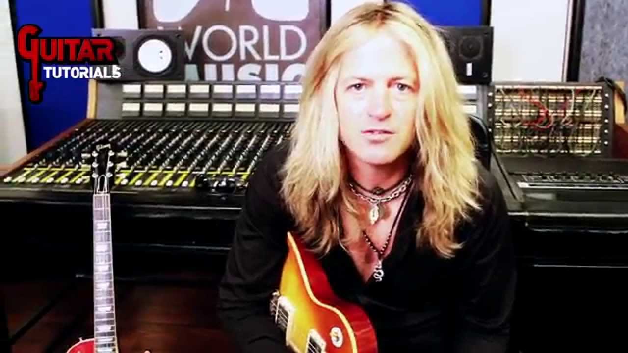 Doug Aldrich on Guitar Tutorials