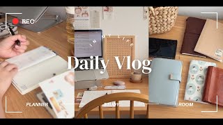 手帳vlog｜自分の時間を目一杯楽しむ4日間 / 勉強 / 手帳タイム / 部屋の片付け / おうちじかん