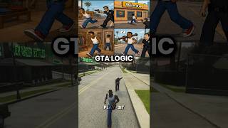 GTA LOGIC Pt 17 😅. #gta #gtasanandreas #gtalogic #memes #gaming #oldschoolgaming #troll