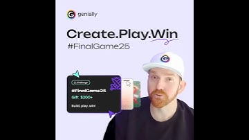 Create. Play. Win! | #FinalGame25