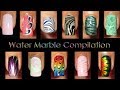 Nail Art Compilation | Water Marble March 2016 | MSLP