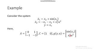 High Gain Observer with MATLAB Example