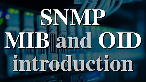 SNMP MIB and OID introduction with example