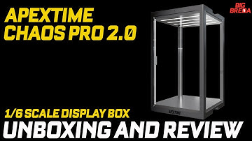 Display Box for Hot Toys 1/6 Scale Figures Apextime Chaos Pro 2.0