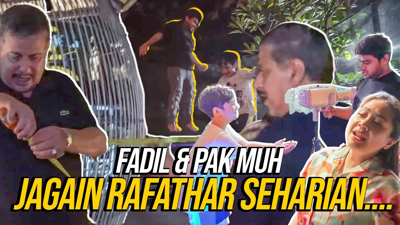 SEMUA SIBUK SAMA RAYYANZA! PAK MUH MALAH SIBUK NGUKUR KANDANG BURUNG, FADIL SIBUK JAGAIN RAFATHAR...
