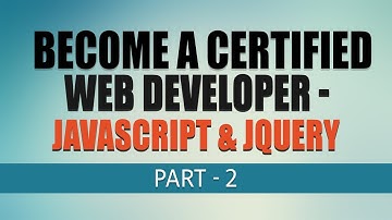 Javascript & JQuery | Free Complete Web Development Tutorial | Part 2 | Eduonix