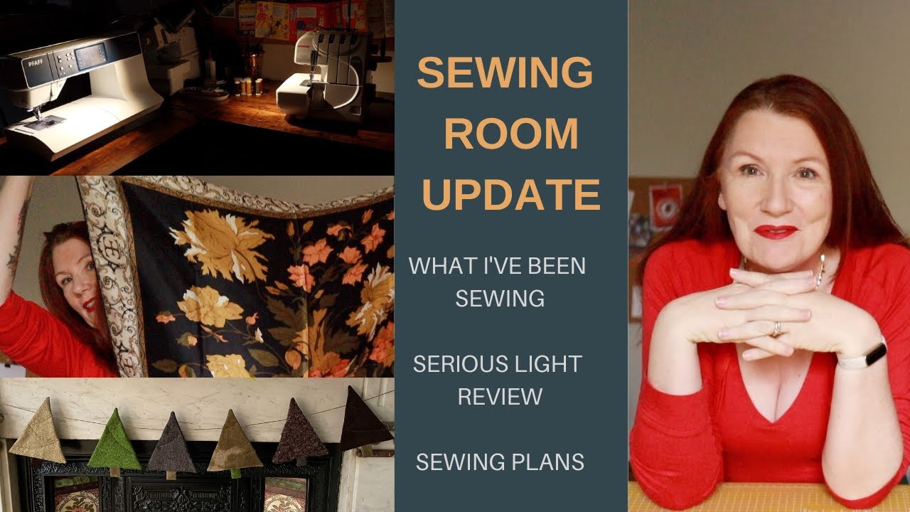 SEWING ROOM UPDATE - What I've Been Sewing, Serious Readers Light Review & Sewing Plans