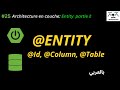 #25🏗️ Couche Entity – @Entity, @Id, @Column, @Table Explained 🗂️ | Part 2