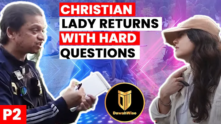 P2-Christian Lady Returns With Hard Questions | Mansur | Speakers Corner