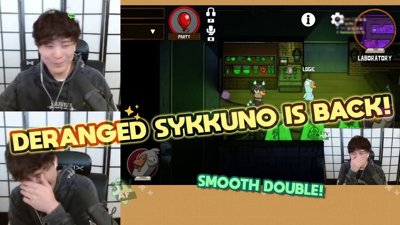 Stop running and I'll spare you! Deranged Sykkuno IS BACK in GOOSE GOOSE DUCK!