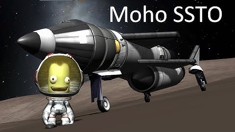Stock Moho SSTO - no refueling or mining - KSP