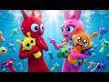 Raddy & Pinki Shocking Secret: Sprunki in the Abandoned Pool!
