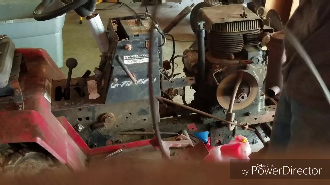 Motor Swap 1 Wheel Horse YouTube
