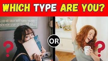 Are You an INTROVERT or EXTROVERT? 🤔 | Personality Aesthetic Quiz ❤️