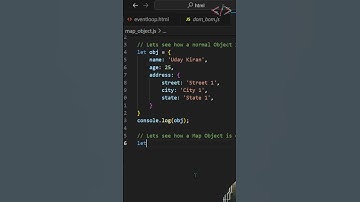 🗺️ JS Map Object Explained in JavaScript Interviews 🖥️ #codewithkg #javascript