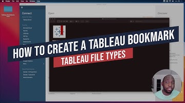 How to use Tableau bookmarks, save a single sheet : Tableau File Types Part 1