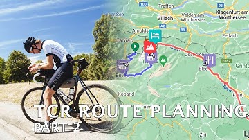 HOW TO PLAN A ROUTE FOR THE TRANSCONTINENTAL RACE: Part 2 splitting the route and adding POI
