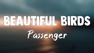 Beautiful Birds (Feat. Birdy) - Passenger[Lyrics Video]🎃