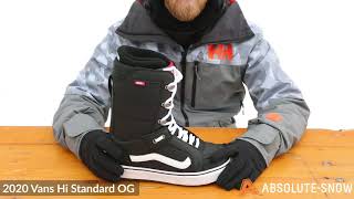 vans high standard snowboard boots