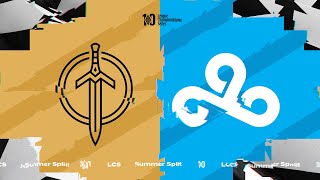 GG vs. C9 - Week 5 Day 2 | LCS Summer Split | Golden Guardians vs. Cloud9 (2022)