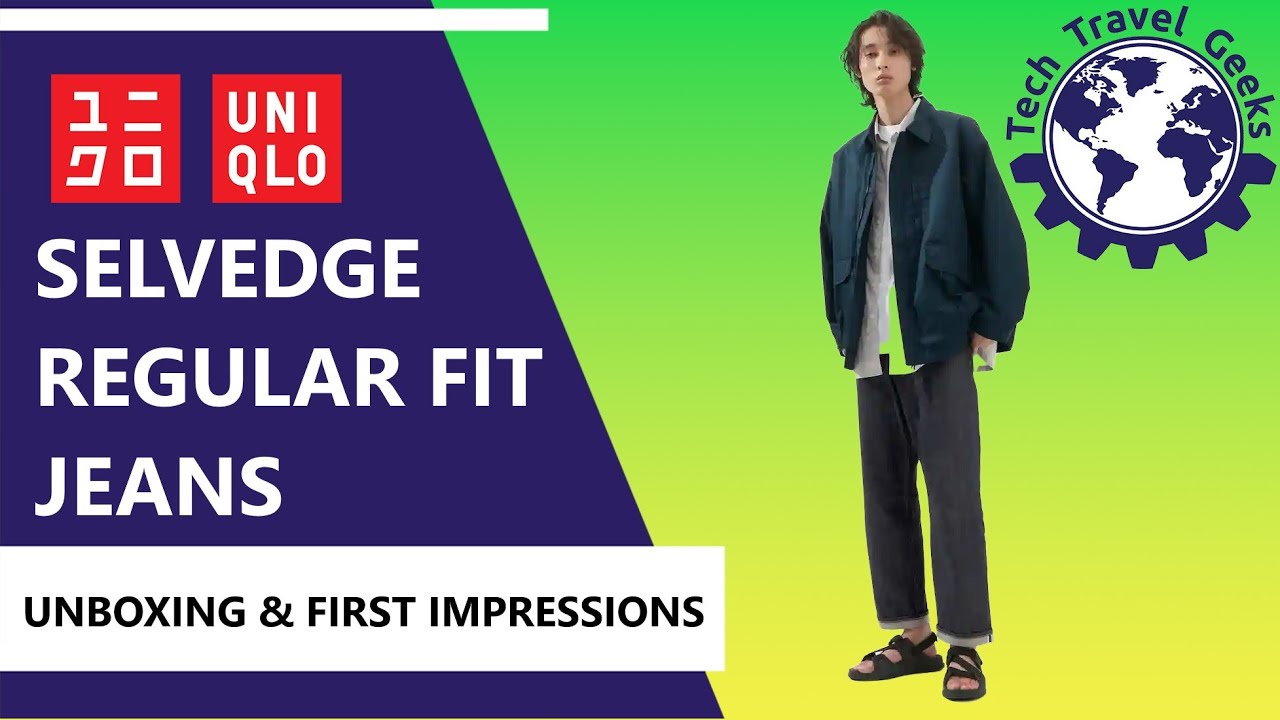 UNIQLO U SELVEDGE REGULAR FIT JEANS