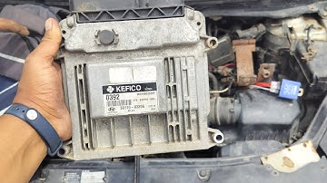 I20 Petrol Ecm Short Circuit Repair and checking on table!