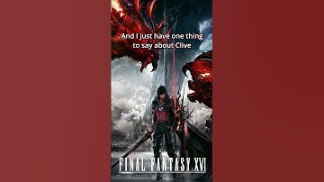 My biggest thought on the FF XVI demo