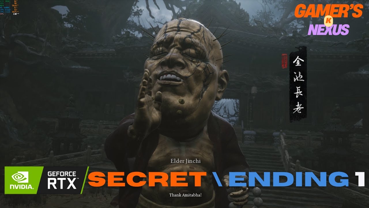 🔴BLACK MYTH WUKONG | Chapter 1 Secret Ending | Wandering weight [Full HD 60FPS] - No Commentary