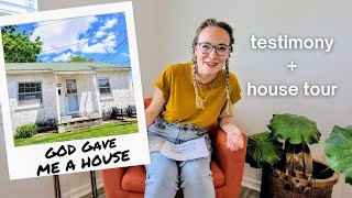 GOD GAVE ME A HOUSE ON VALENTINE'S DAY!!! Testimony + Raw House Tour