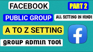 Facebook group setting 2020 |facebook group admin tools not working | Fb group all Setting in Hindi